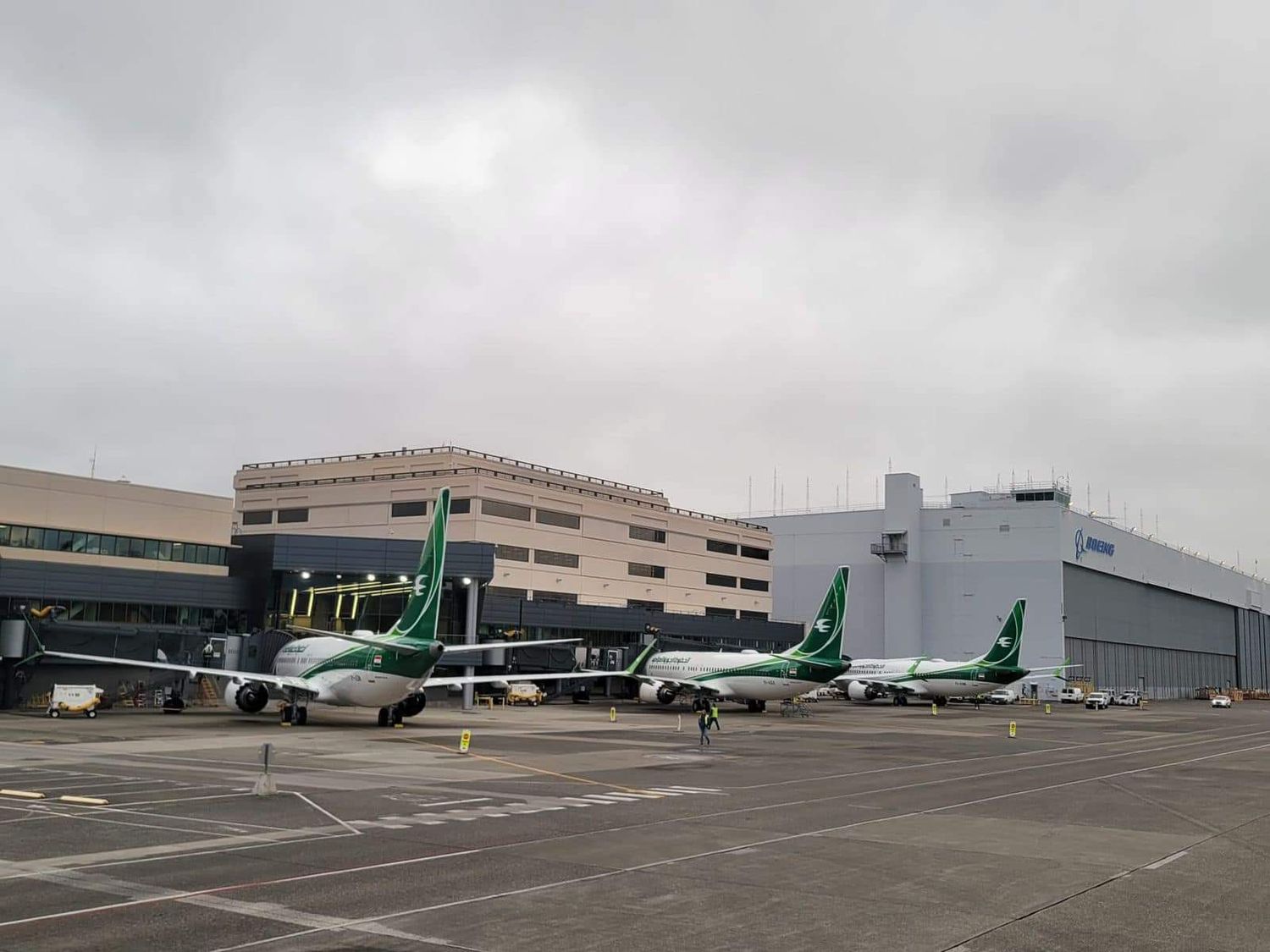 Iraqi Airways recibió tres Boeing 737 MAX en un mismo día