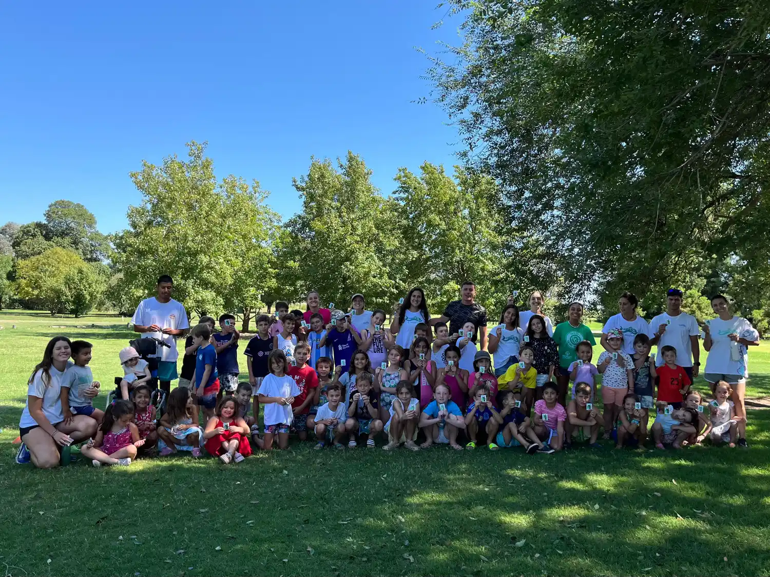 La recorrida incluyó la colonia municipal y una colonia privada.