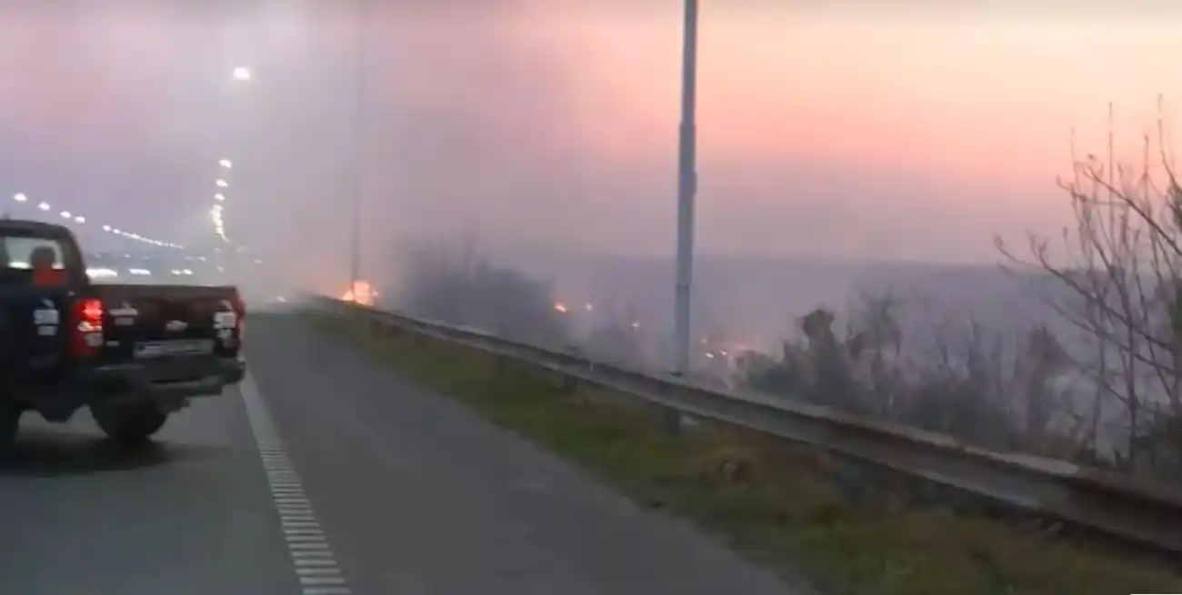 Mucha presencia de humo