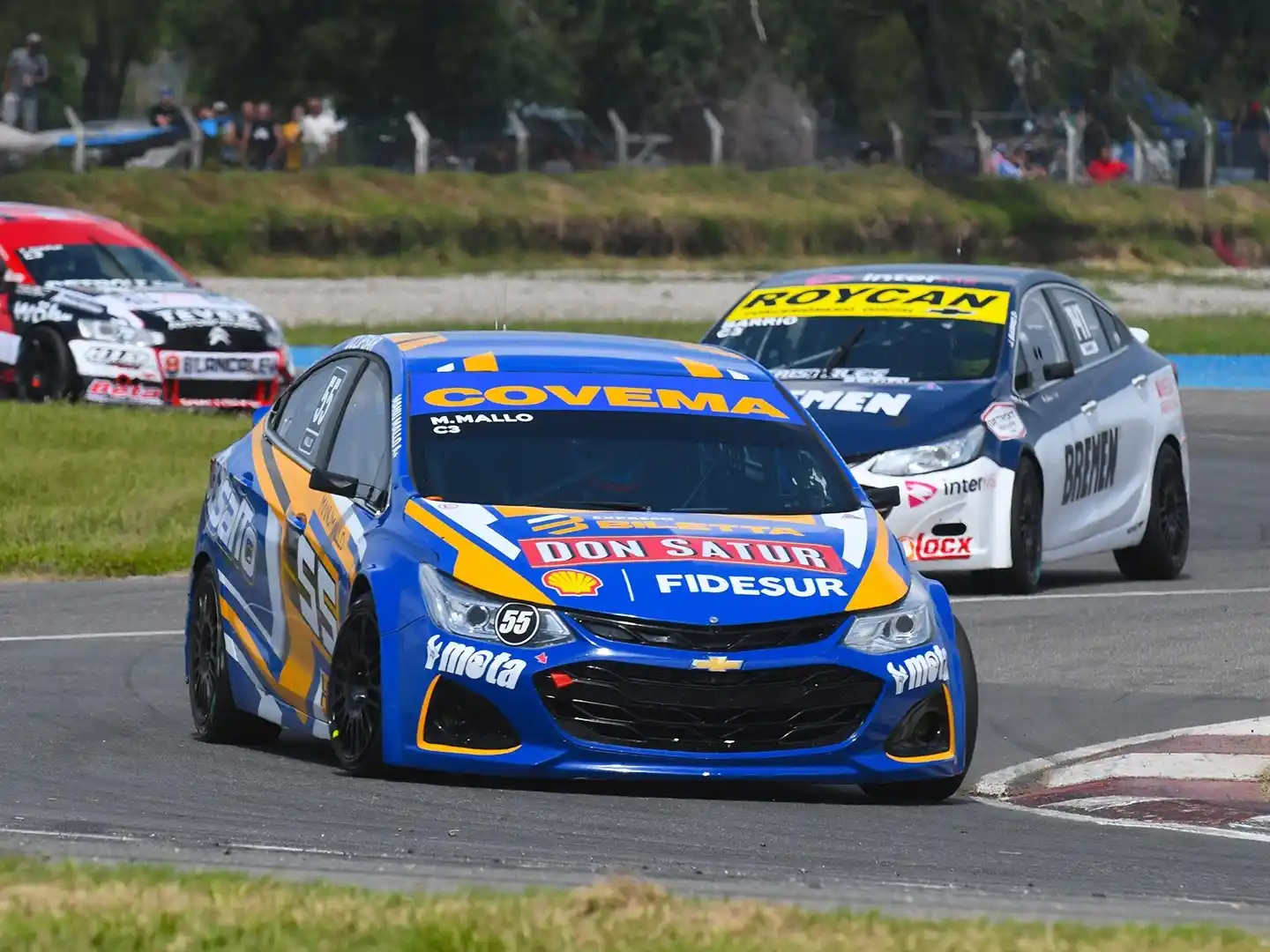 Mallo, rumbo a la victoria en el Cabalén.