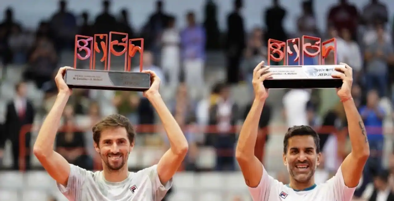 Los argentinos Máximo González y Andrés Molteni ganaron la final de dobles en el ATP 250 de Gijón