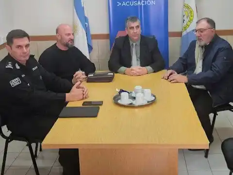Vottero se reunió con el intendente de Frontera para coordinar acciones en seguridad