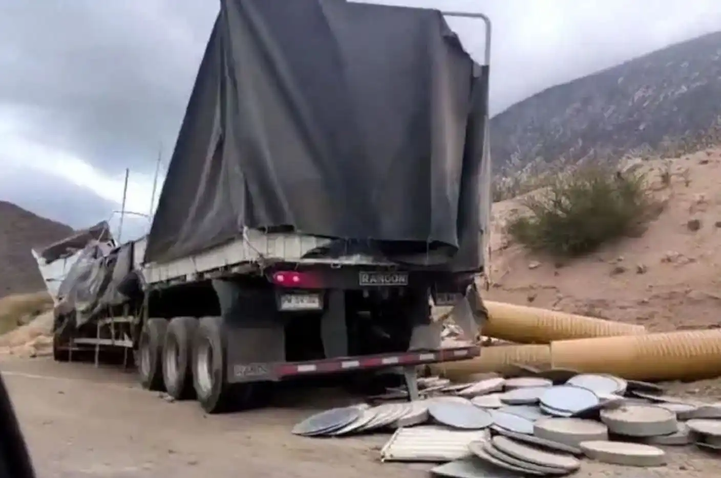 A la altura del kilómetro 1.110.