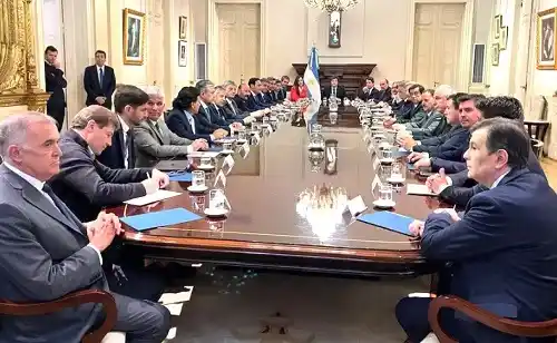 Todos los gobernadores respaldaron a Pullaro y adelantaron su apoyo a las medidas para combatir el narcotráfico