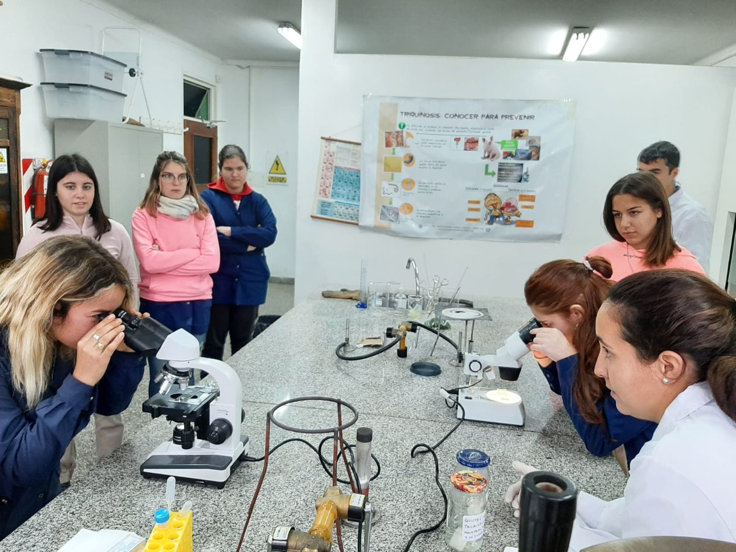 Realizan diferentes actividades en las escuelas por la Semana de la Lucha contra la Triquinosis