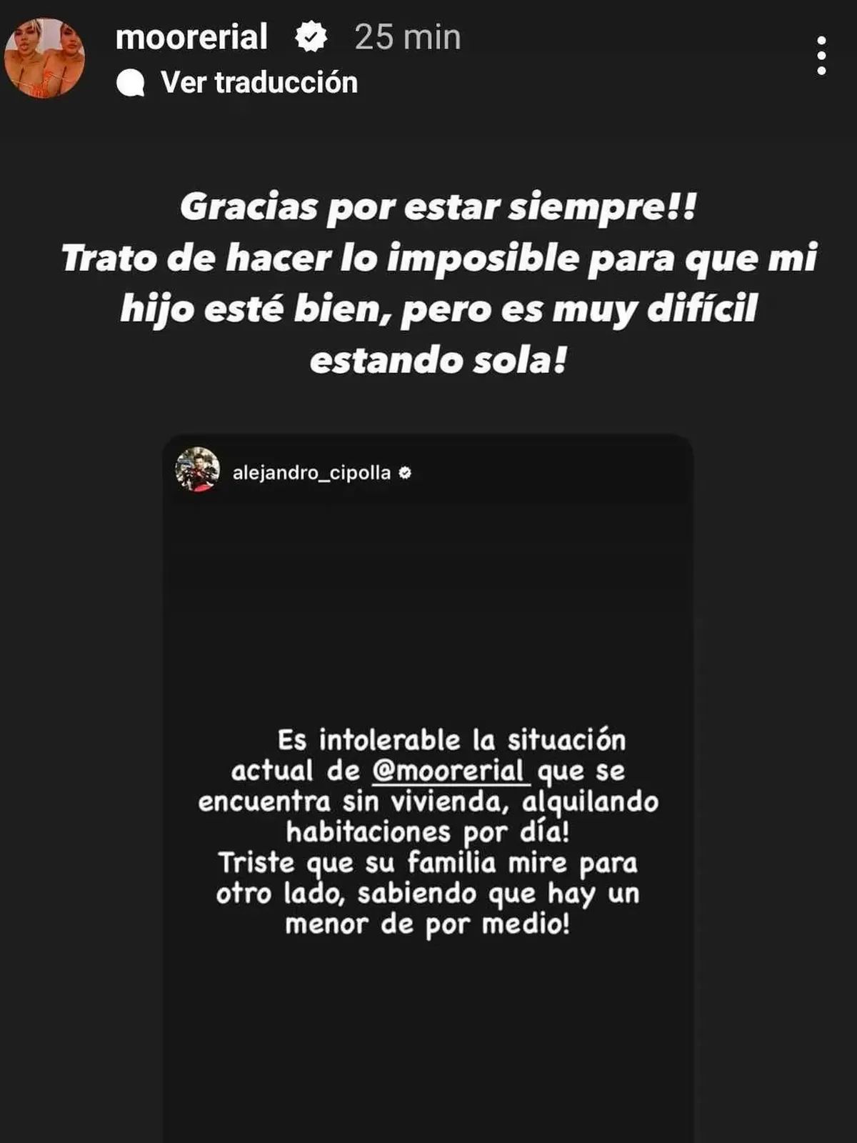 historia de More Rial