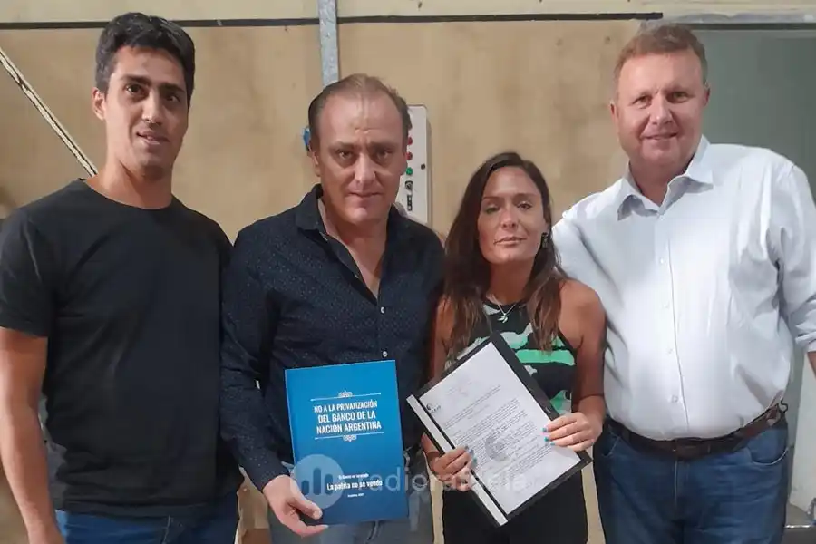 Soltermam presentó un proyecto en defensa del Banco Nación