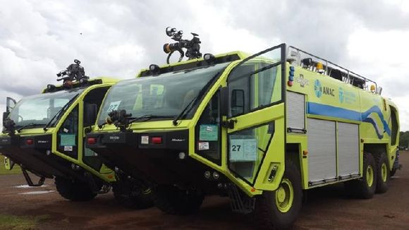 Nueva autobomba para el aeropuerto de Santiago del Estero