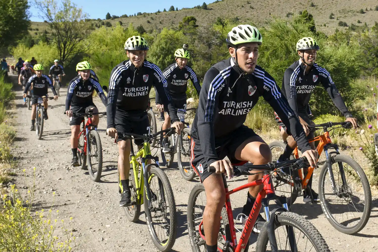 River avanza en la puesta a punto.