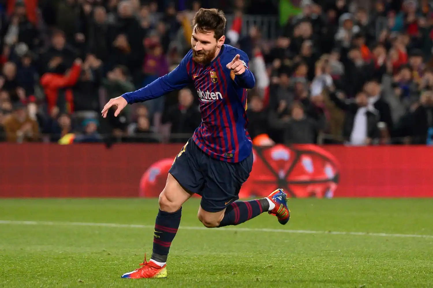 Messi aportó un gol en el triunfo de Barcelona