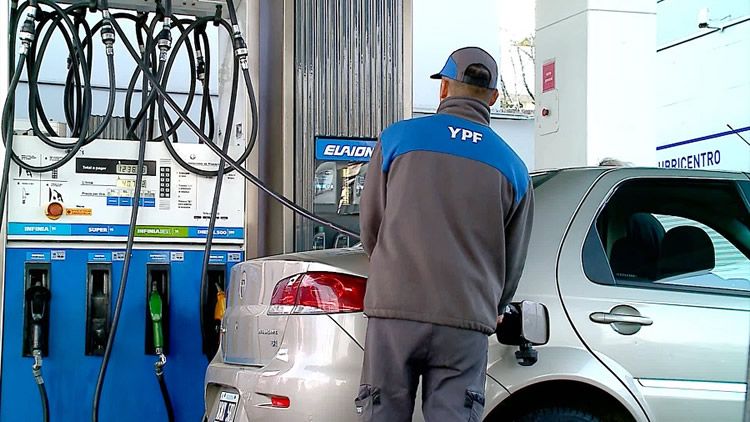 Rige nuevo aumento de los combustibles de YPF