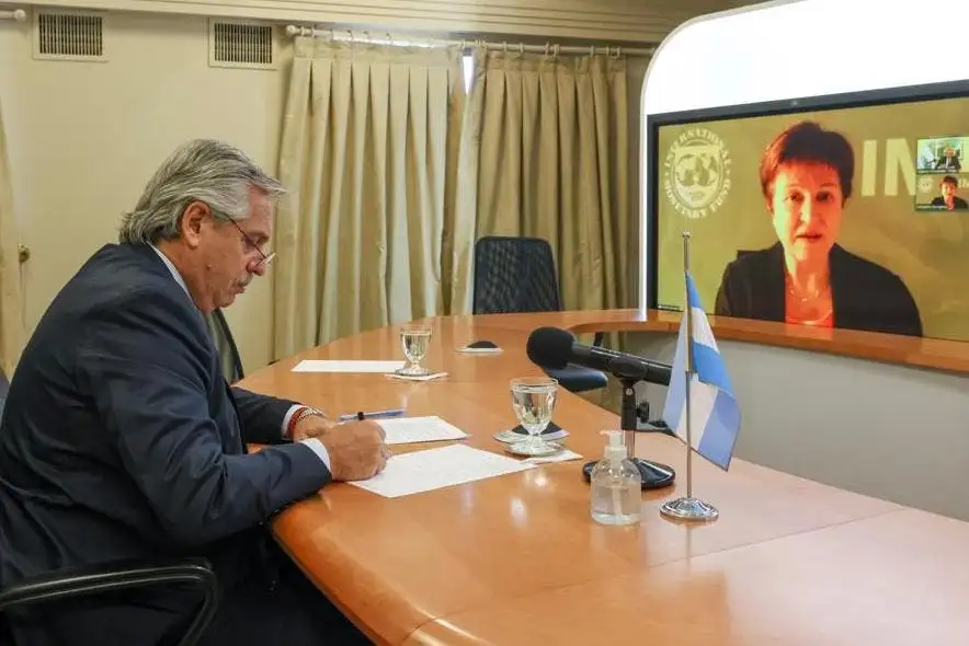 El Fondo Monetario Internacional ratificó el compromiso de trabajar con el Gobierno