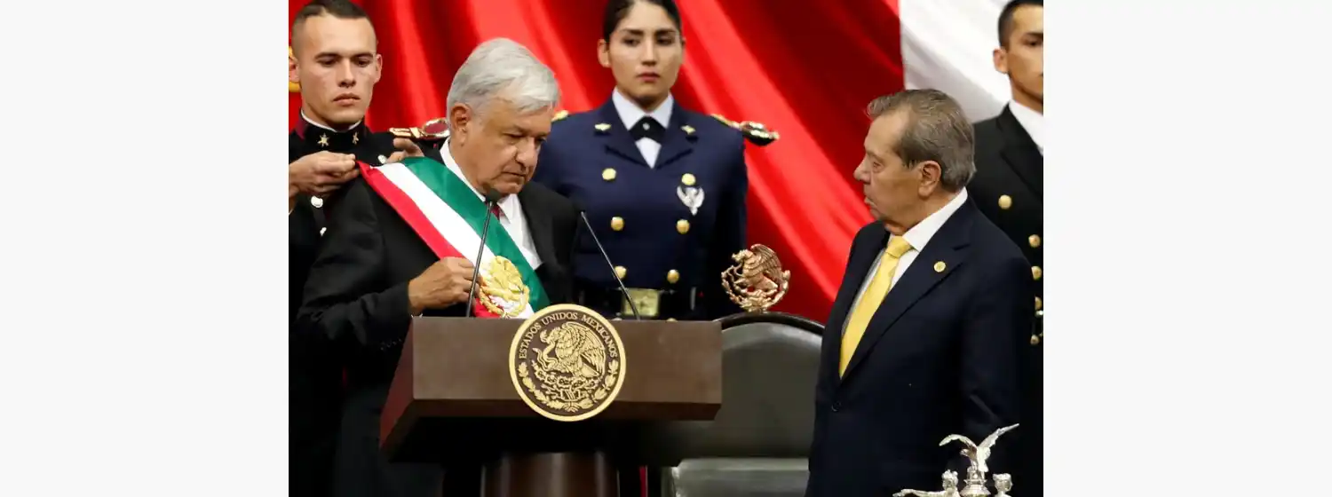 López Obrador asumió la presidencia de México