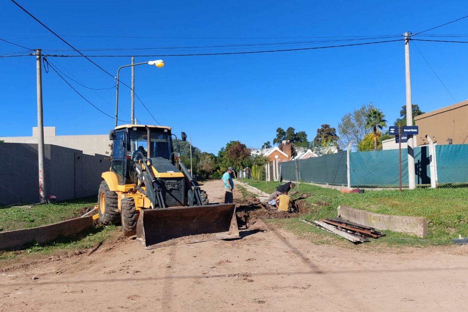 Continúan las obras de mantenimiento vial en la ciudad