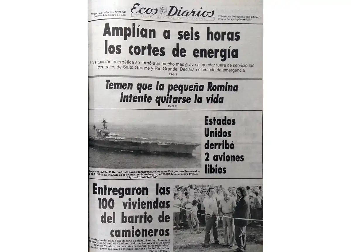 Jueves 5 de enero de 1989