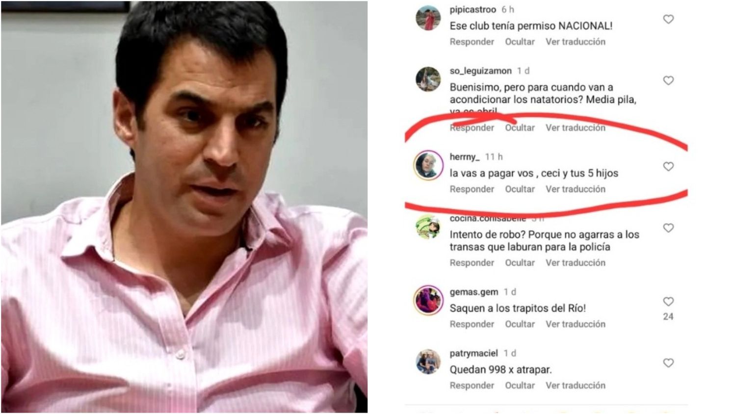 Amenazaron al intendente de San Isidro a través de las redes sociales.