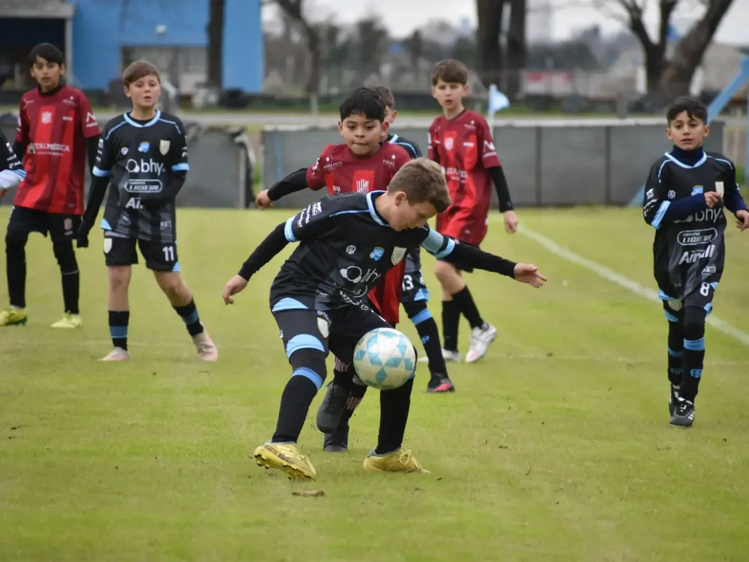 El Sueño Celeste puso primera y Rafaela ya vive una nueva fiesta del fútbol infantil