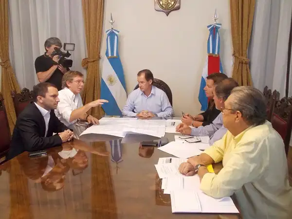 Bordet y Bahillo anunciaron la licitación de la obra en la Ruta 51