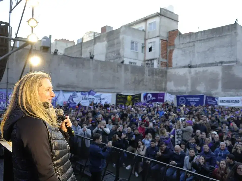 En medio del escándalo en la Andis, Karina Milei reapareció en público: "Vinimos para que no roben más"