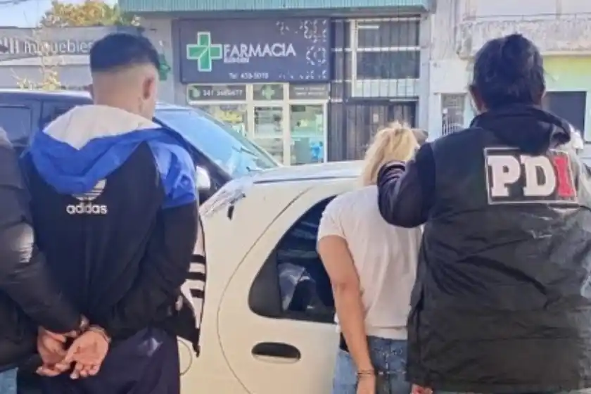 Detuvieron en una entrega controlada a una pareja sospechada de extorsionar a un empresario