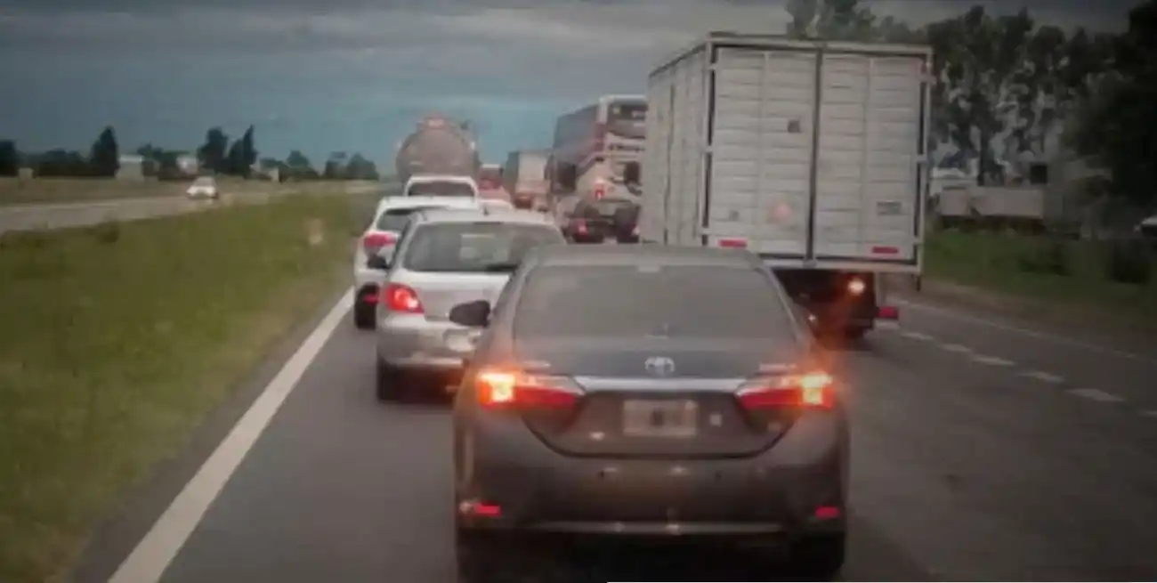 El hecho ocurrió cerca de las 6 de la mañana a la altura del kilómetro 212.