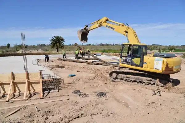 El intendente recorrió obras junto al Subsecretario de Recursos Hídricos de la Provincia