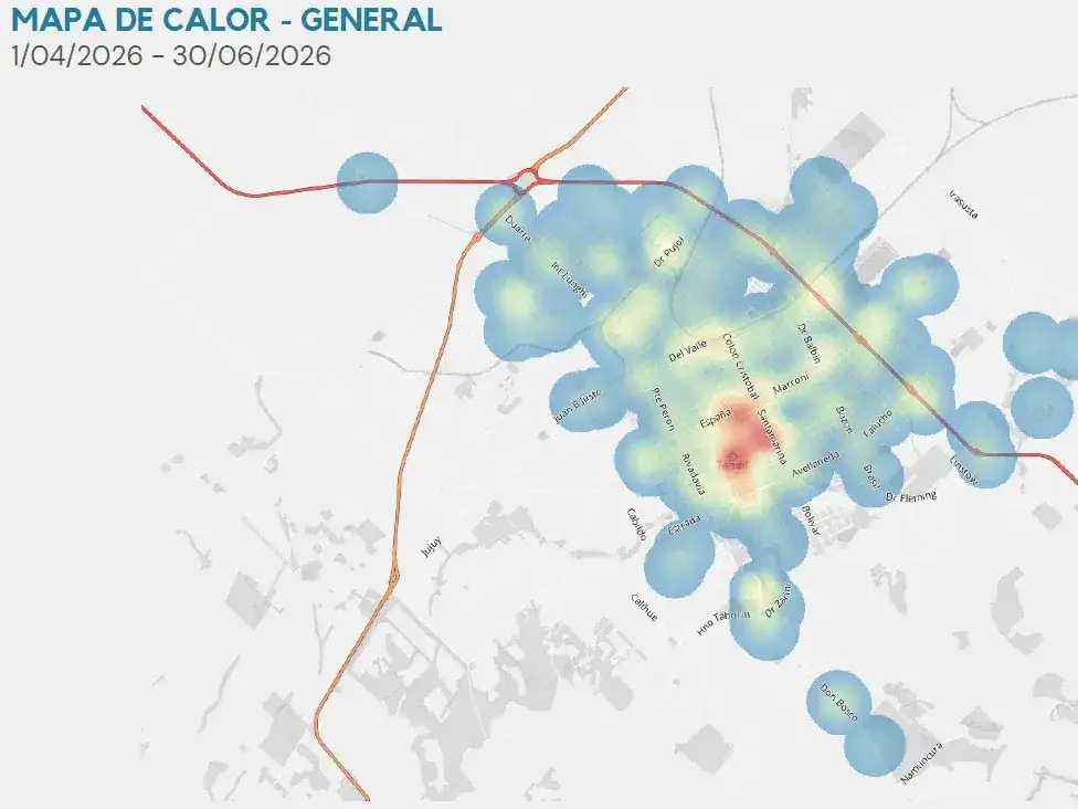 Entre abril y junio, se registraron 311 eventos viales, alrededor de un seis por ciento más que en el primer trimestre.