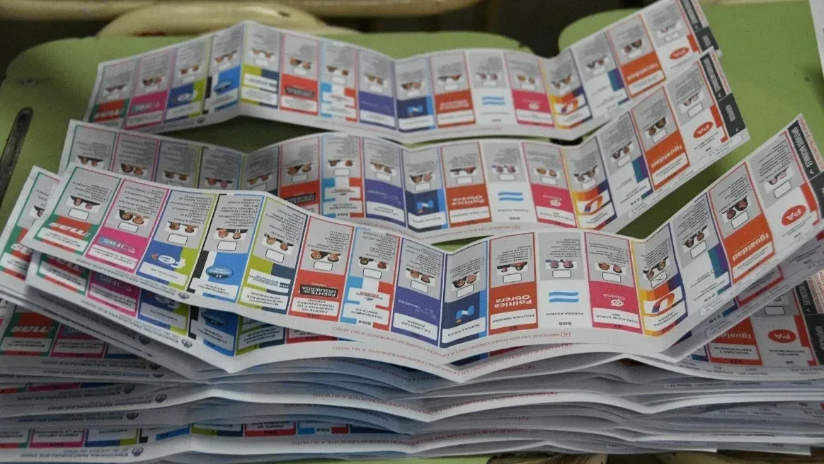 La categoría "votos anulados" quedó cuarta en el recuento. Crédito: Manuel Fabatía