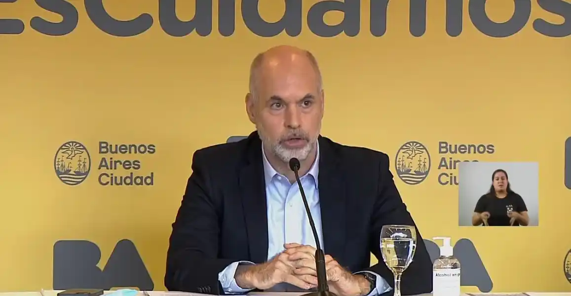 Restricciones en el AMBA: “Este lunes, los estudiantes de la Ciudad, tienen que estar en las aulas”, afirmó Larreta