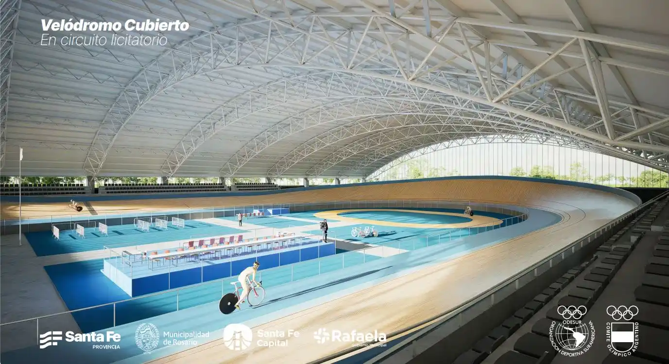 julian galdeano microestadio licitacion rafaela velódromo estadio multipropósito juegos odesur sudamericano - 2