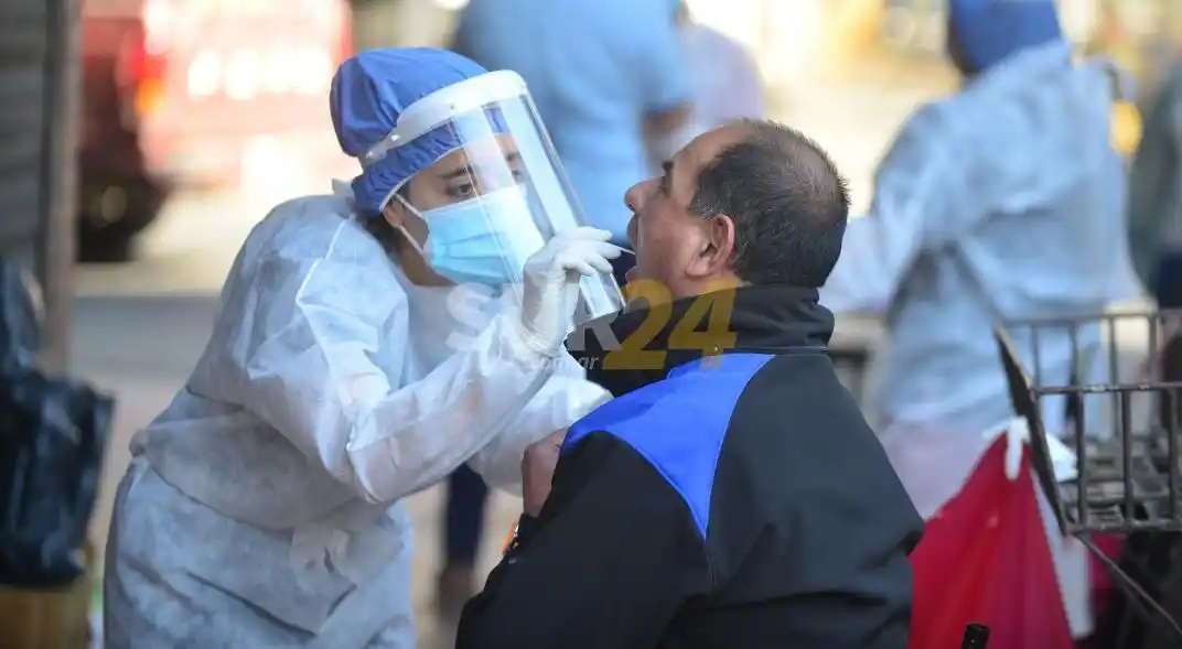 Covid-19: Santa Fe reportó 2.402 casos, la cifra más alta en medio año