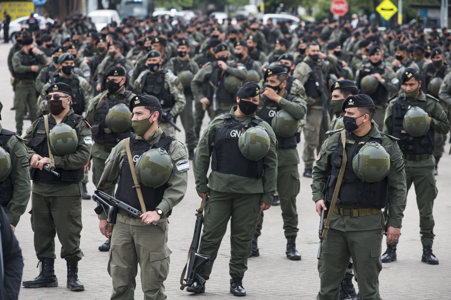 Llegaron a Rosario 575 gendarmes para reforzar la seguridad