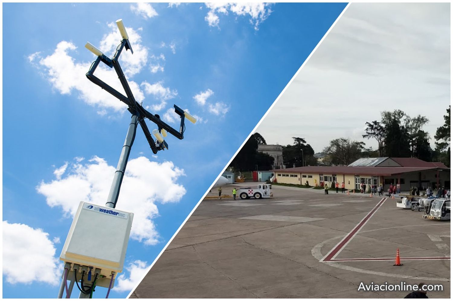 Instalaron sistema AWOS en el aeropuerto de El Palomar