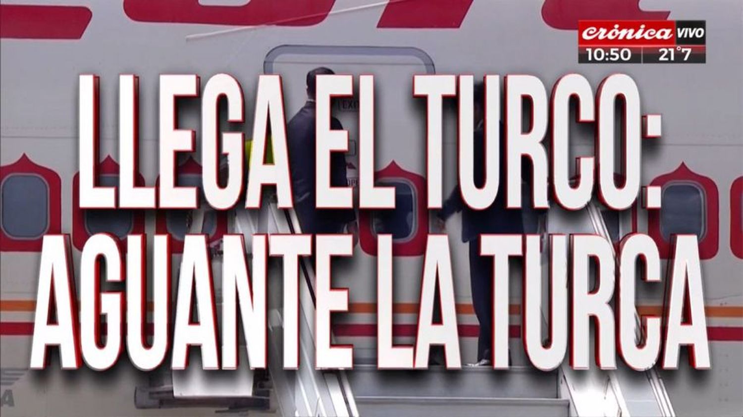 El show de placas rojas de Crónica TV en el que se burló de los presidentes del G20