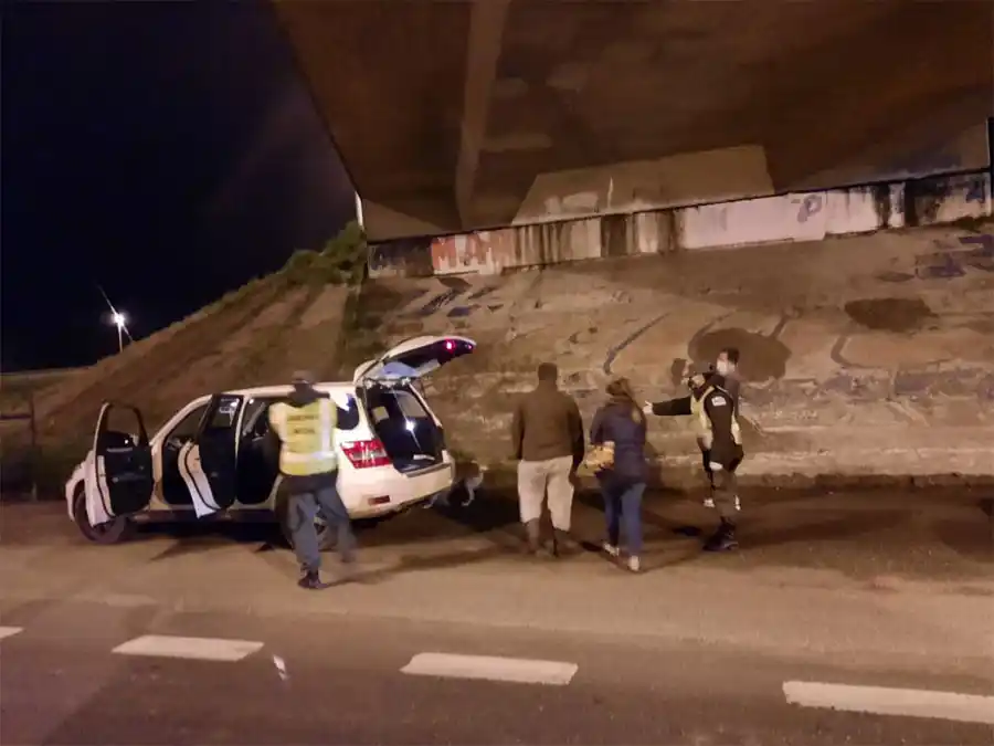 Secuestraron droga en un control vehicular en el acceso a Concepción del Uruguay