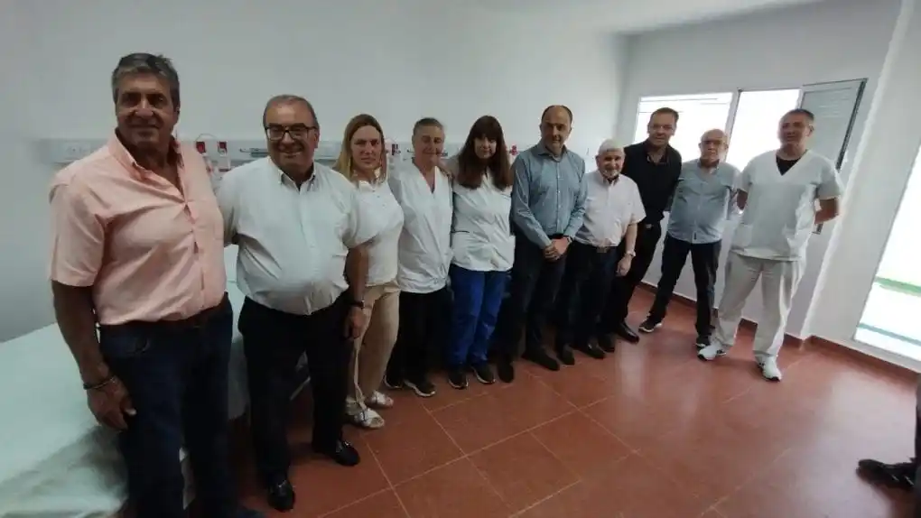 Inauguraron las nuevas dependencias del servicio de Oncología del Hospital