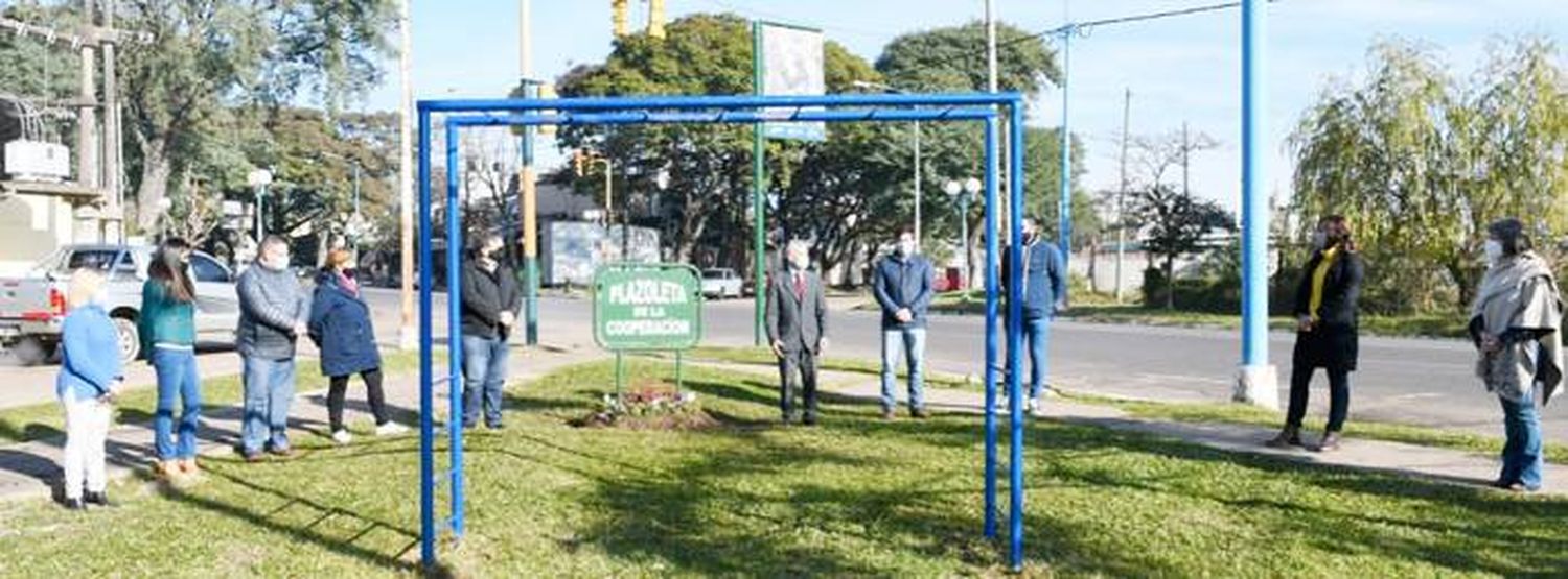 Día Internacional de las Cooperativas: puesta en valor  de la plaza de la Cooperación  