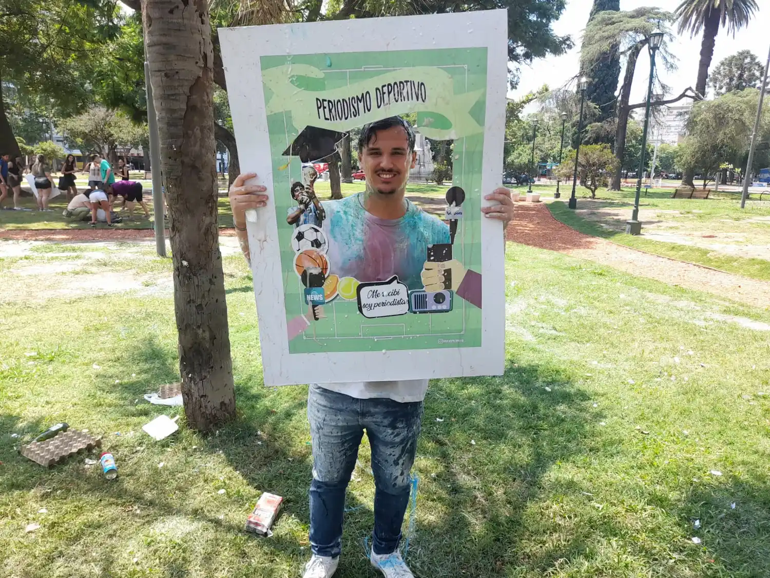 ¡Augusto Azimonti es periodista deportivo!