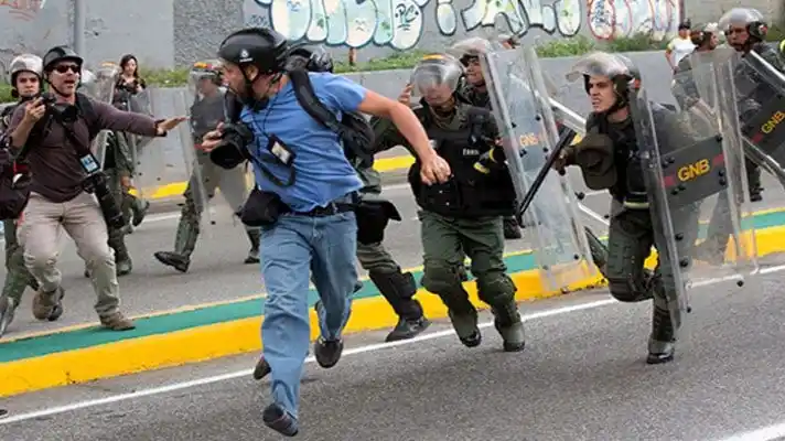 LA PRENSA EN VENEZUELA entre la intimidación, la censura, las detenciones arbitrarias y las agresiones físicas