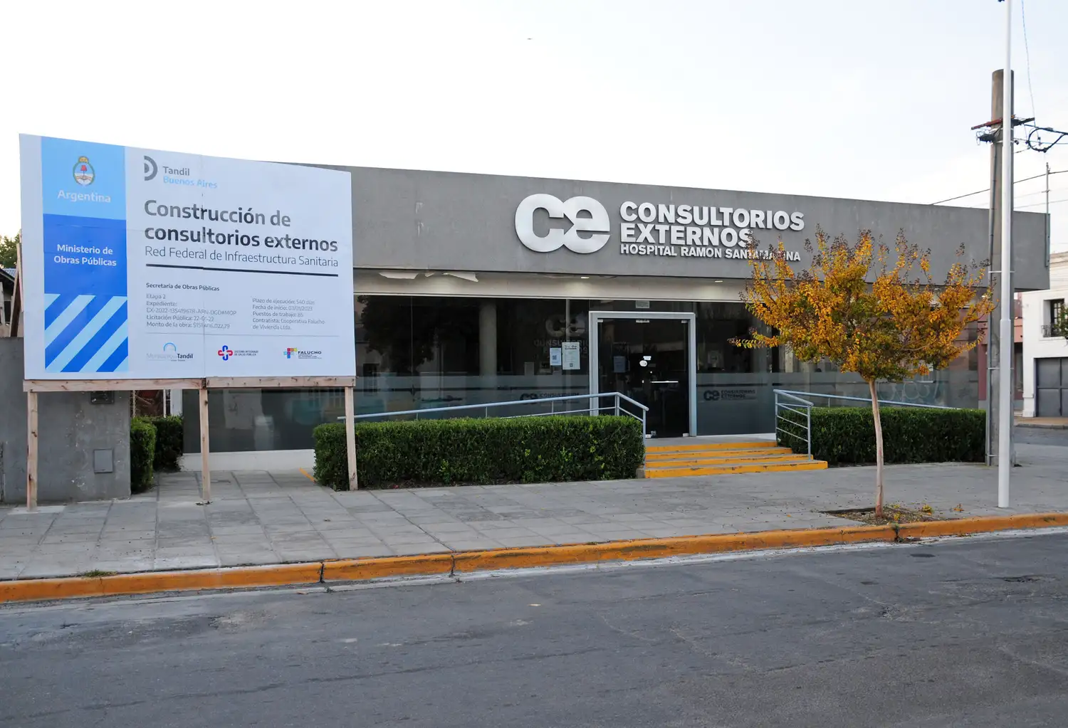 Los consultorios externos del Hospital Santamarina.