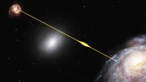 Detectan, por primera vez, una potente emisión de radio dentro de nuestra propia galaxia