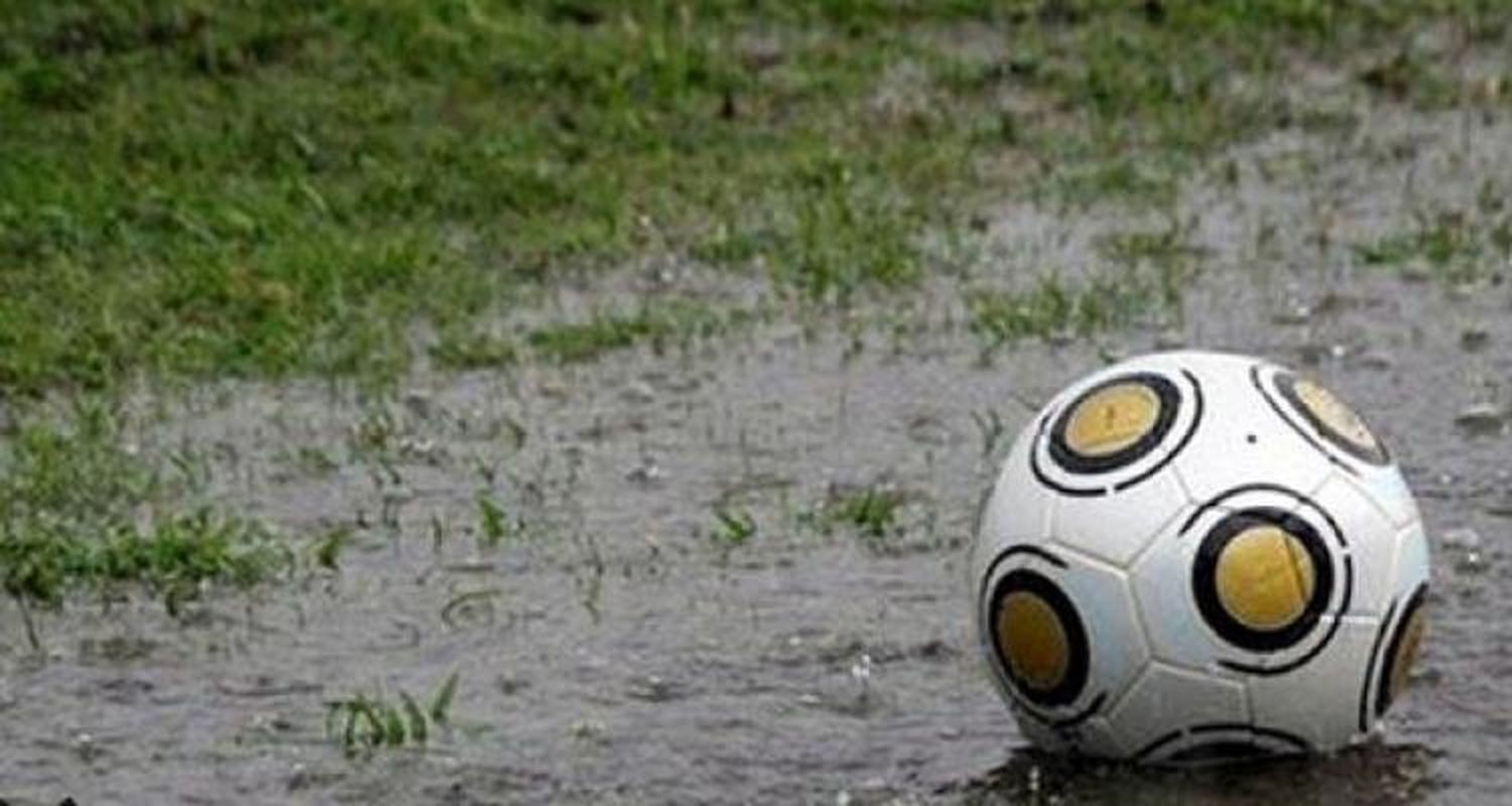 Sin fútbol ni ciclismo, por la lluvia