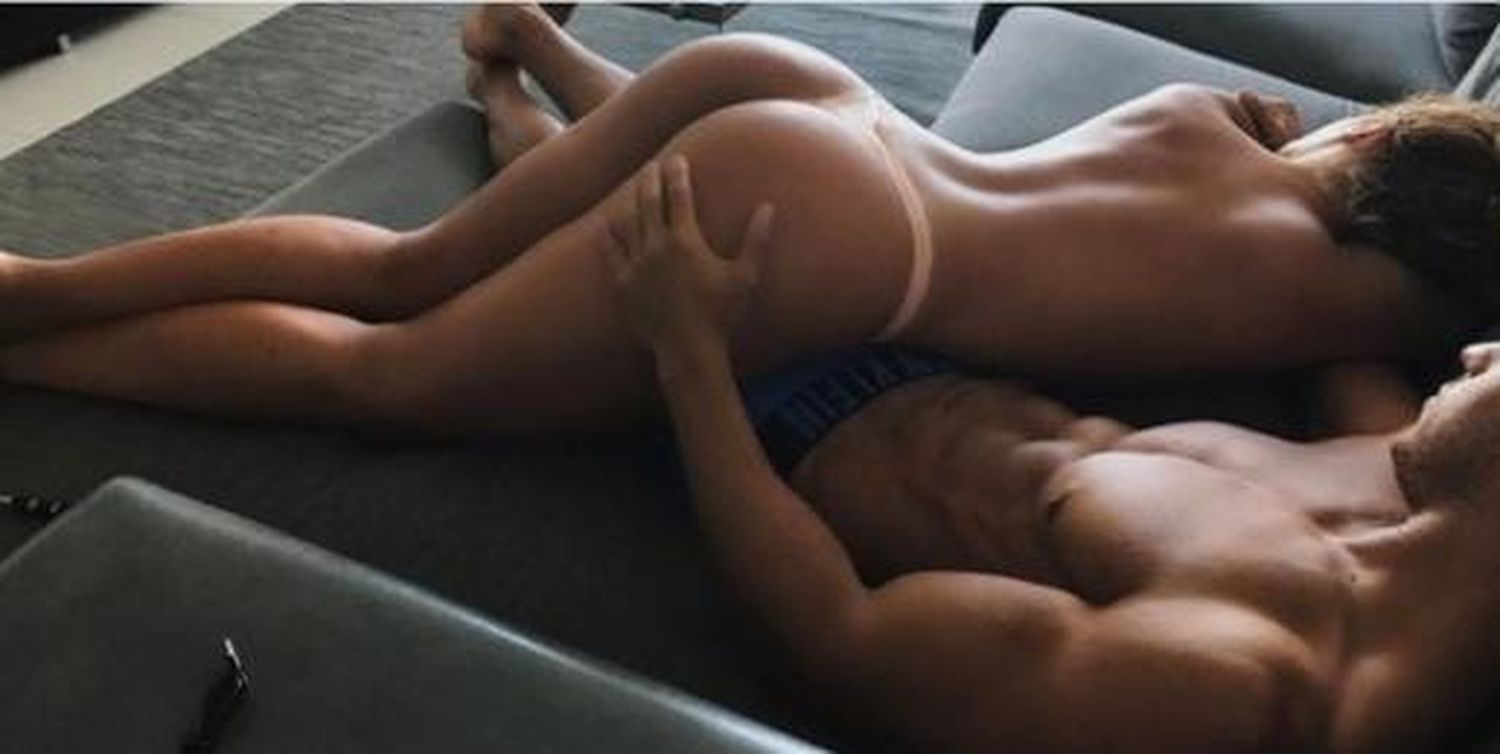La nueva foto de Ayelén Paleo, topless y koala con su novio