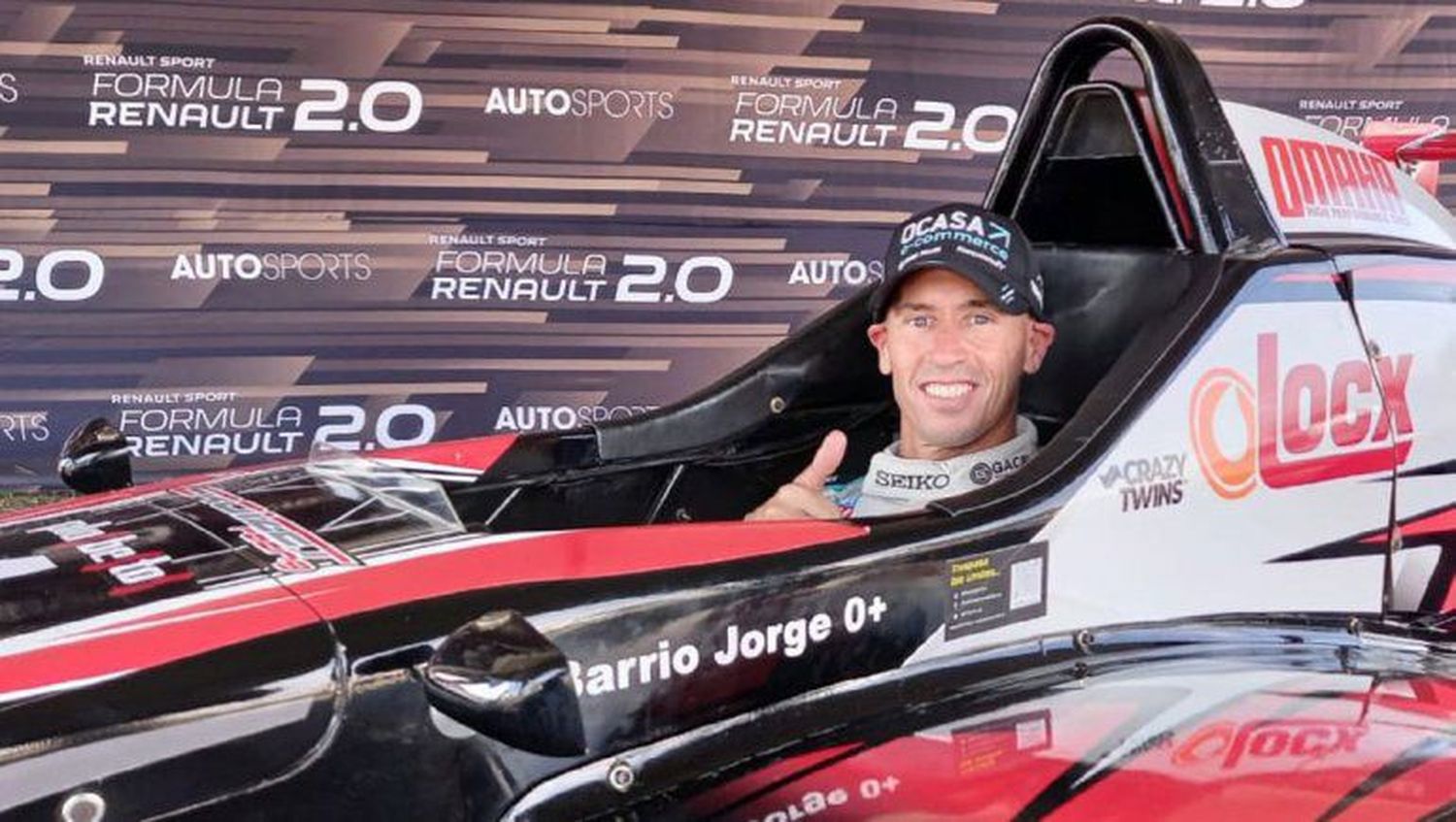 Pernía siguió de cerca la IAME Series Argentina