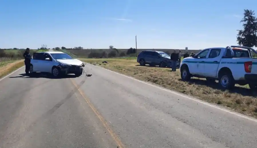 Crespenses fueron partícipes de un siniestro vial en la Ruta Provincial 11