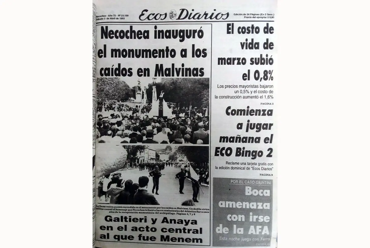 Sábado 3 de abril de 1993