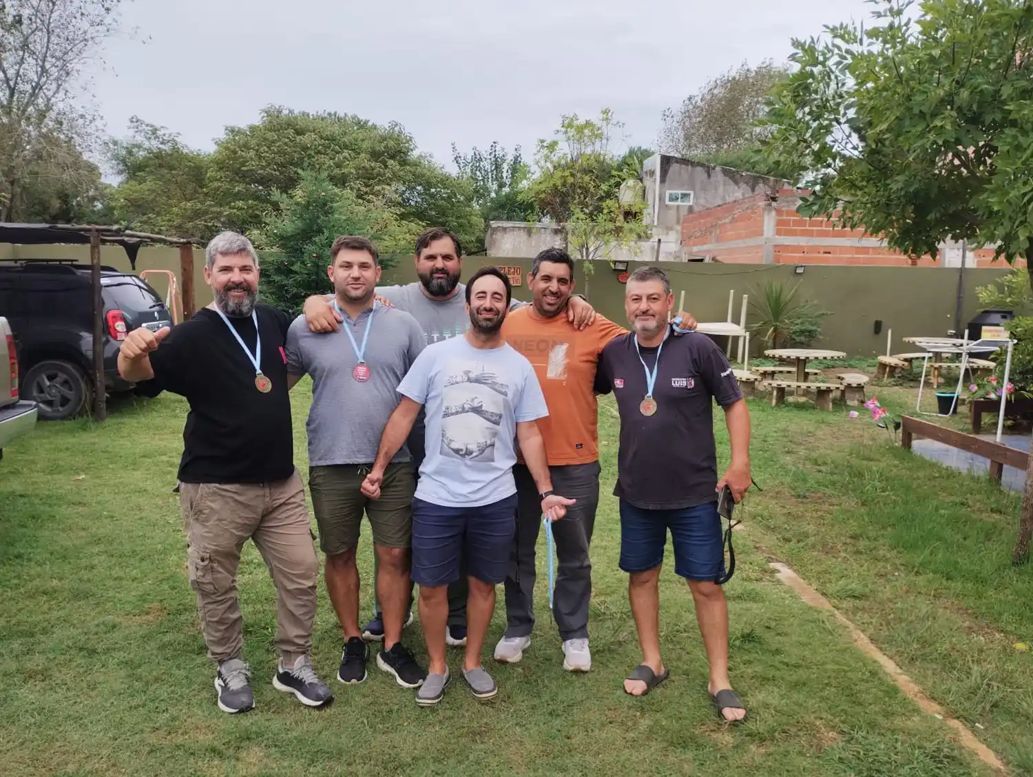 El Club Marea Roja se subió al podio en el Torneo Provincial de Pesca