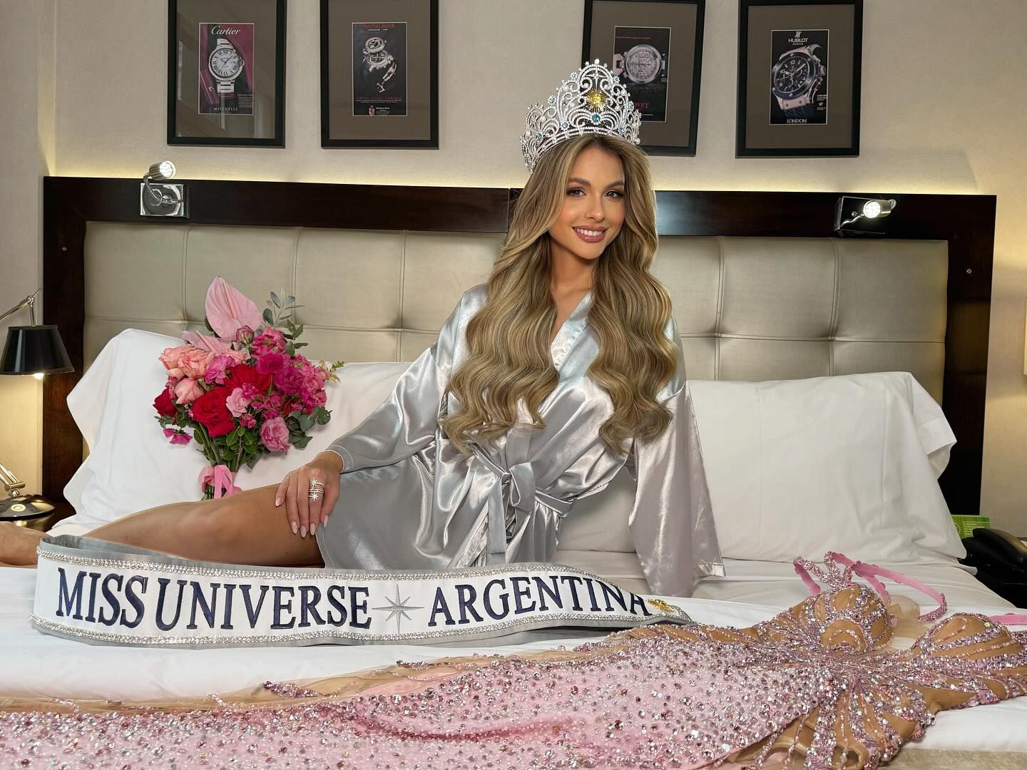 Aldana Masset, ex cantante de Agapornis, se coronó como la nueva Miss Universo Argentina