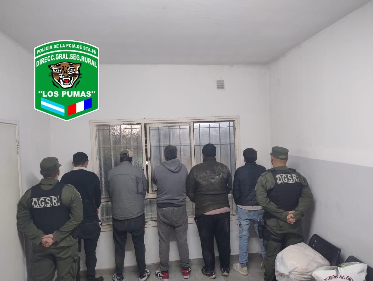 Detenidos abigeato Santa Isabel.