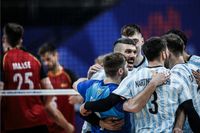 Argentina consiguió su primer triunfo